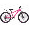 Велосипед 24&quot 7ск RUSH HOUR NX 405 DISC ST розовый рама 13&quot 377986