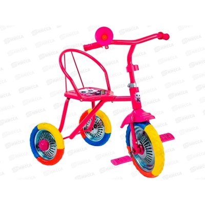 Велосипед трехколесный Dvizhok розовый FG230516002C-3 Велосипед трехколесный Dvizhok розовый FG230516002C-3