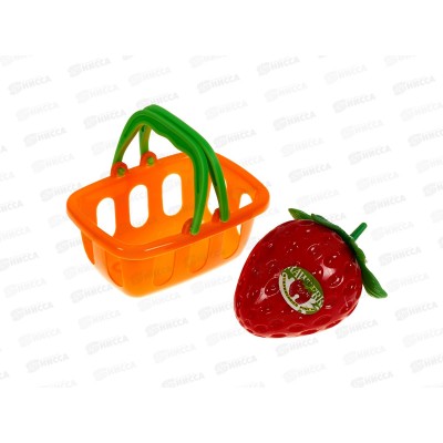 Антистресс-Сквиш №19-4 "Корзина с клубничкой"