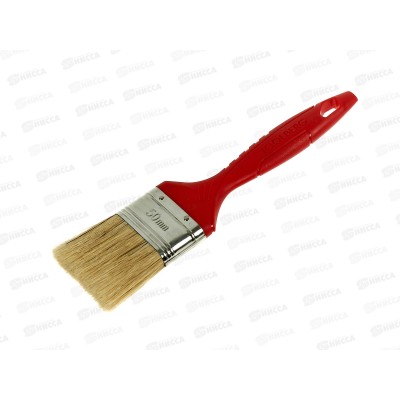 Кисть плоская "Классик-Стандарт" нат.щет плас.ручка 50мм 0111123 *12 Кисть плоская "Классик-Стандарт" нат.щет плас.ручка 50мм 0111123 *12