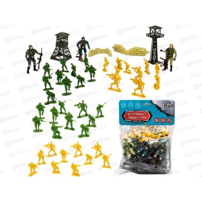 Набор солдатиков MR BOY YS8700-10 с аксесс., FCJ0736365 в пакете