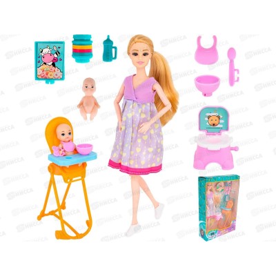 Кукла Miss Kapriz YSKQ105B Мой малыш с аксесс., FCJ0642662 в коробке