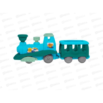 Паровоз Крокотам сине-зеленый, ПД-7150 *15 Паровоз Крокотам сине-зеленый, ПД-7150 *15