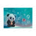 Папка-конверт пл. на кноп deVENTE 330*235 Yummy Panda A4 180мкр3079561