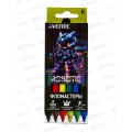 Фломастеры  6цв. deVente Robotic вент.колп. к/к 5080533 *24/288