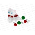 Игрушка-антистресс  "Котенок в шарфе" WJ-305  *16