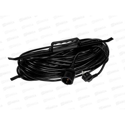 Удлинитель на рамке ПРОГРЕСС с заземлением 1 вход 40м 3*1,50мм2 *1/2