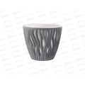 Кашпо "Вдохновение" 5,7л Серый жемчуг КШ-9678 *8 Кашпо "Вдохновение" 5,7л Серый жемчуг КШ-9678 *8