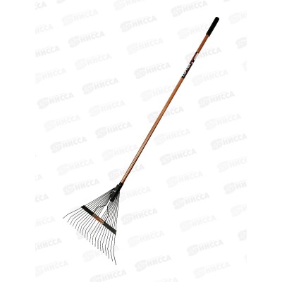 Грабли 20-зубые веерные металлические 1634 K.T. Грабли 20-зубые веерные металлические 1634 K.T.