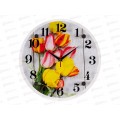 Часы настенные &quot21 Век&quot 3030-040 Тюльпаны Рубин