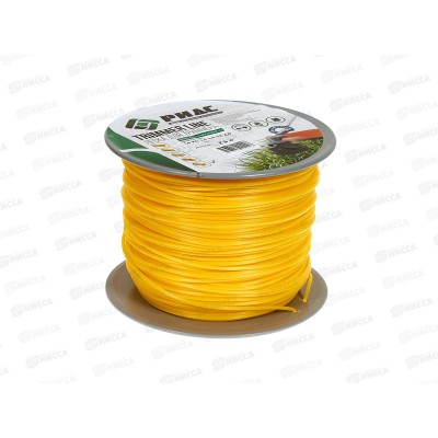 Леска для триммера сечение Звезда d=2,0мм L=450м 891 Леска для триммера сечение Звезда d=2,0мм L=450м 891