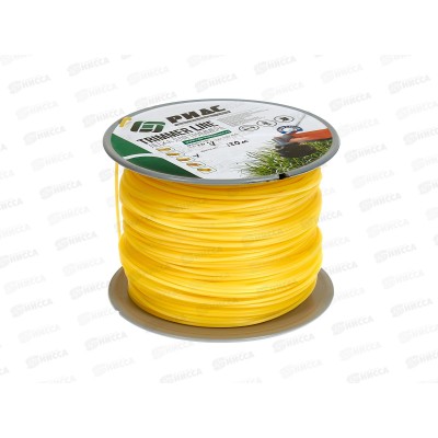 Леска для триммера сечение Квадрат d=2,4мм L=180м 895 Леска для триммера сечение Квадрат d=2,4мм L=180м 895