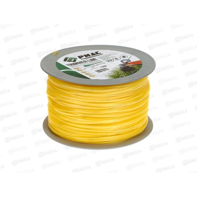 Леска для триммера сечение Клевер d=2,4мм L=180м (подвес) 901