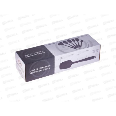 Набор кухонных принадлежностей 7416 1/6 силикон армированный Набор кухонных принадлежностей 7416 1/6 силикон армированный