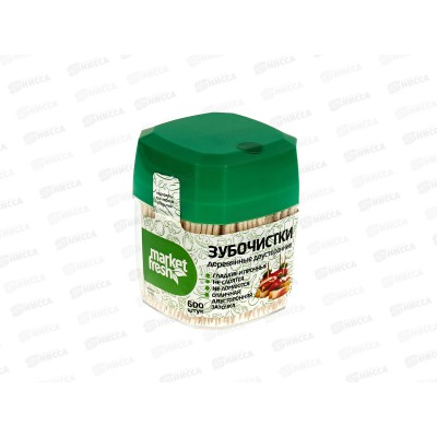 Market Fresh зубочистки  600шт