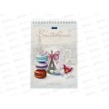 Скетчбук 80л Hatber SketchBook, Славкий Париж, без линовки, 80Б4Агр *