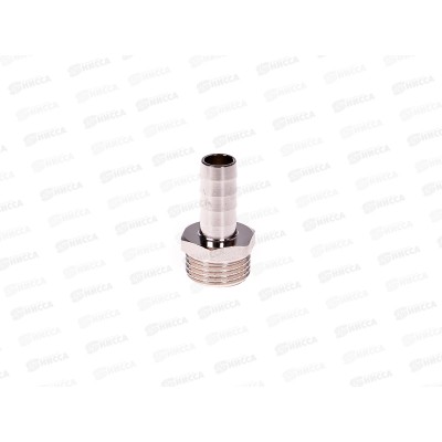 Штуцер под шланг с наружней резьбой  1/2"*12мм штырь Aqualink, 02694 *10/350