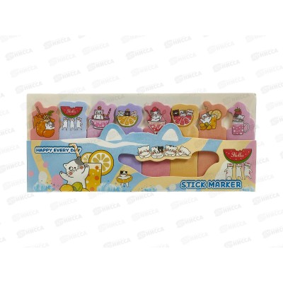 Блок липкий Centrum Котики и сладости 5,5*12,6см 77009 *12