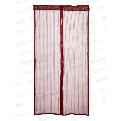 Занавес от насекомых 100х210см магниты без рисунка RK-4702 *5/60