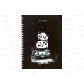 Тетрадь 40л кл. Апплика Веселые панды, греб. С0154-03  *80 Тетрадь 40л кл. Апплика Веселые панды, греб. С0154-03  *80