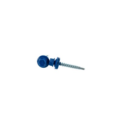 Саморез кровельный RAL5005 5,5*19 (250шт) Сигнально-синий, Zitar *16 Саморез кровельный RAL5005 5,5*19 (250шт) Сигнально-синий, Zitar *16
