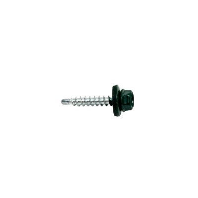 Саморез кровельный RAL6005 5,5*19 (250шт) Зеленый мох, Zitar  *16