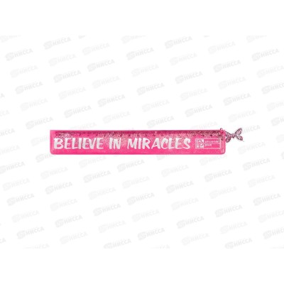 Линейка 20см ФЕН Розовая пвх, глиттер. 52645 *20 Линейка 20см ФЕН Розовая пвх, глиттер. 52645 *20