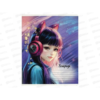 Тетрадь 18л кл. ФЕН Очаровательные девочки, офс., выб.УФ, 68531 *20/160 Тетрадь 18л кл. ФЕН Очаровательные девочки, офс., выб.УФ, 68531 *20/160