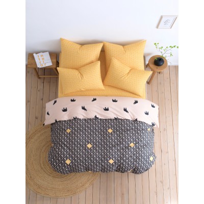 Комплект постельного белья 2сп с европростынёй Бязь 120гр НН Фенди 70757-+70758-1