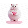 Подставка для книг ФЕН Котенок с сердечком, 69394 *10