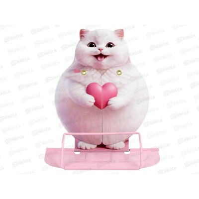 Подставка для книг ФЕН Котенок с сердечком, 69394 *10