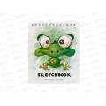 Скетчбук 40л АКАД Лягушонок Sev А6+ EAC-11280  *10/20