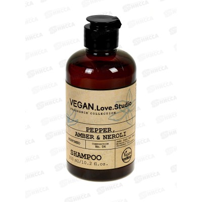 Vegan L.S. Pepper Шампунь для волос Amber Neroli 300мл *18