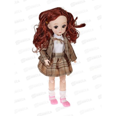 Кукла 30см 2977837 с аксессуарами, 4в. в пакете 14*5*38см Кукла 30см 2977837 с аксессуарами, 4в. в пакете 14*5*38см