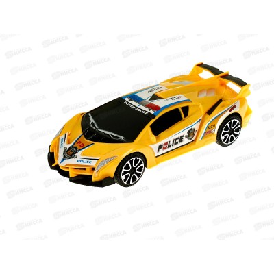 Машинка "Полиция" инерционная 2880417, в пакете 19,5*8*5см Машинка "Полиция" инерционная 2880417, в пакете 19,5*8*5см