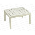 Стол "РЕЙКИ" белый ротанг М4003