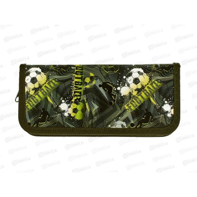 Пенал Lamark Football time 1отд., 60*195*25мм на молнии 0057 *24