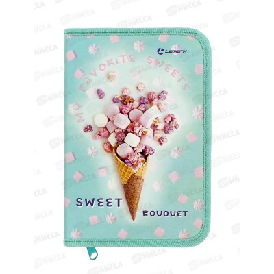 Пенал Lamark Sweet bouguet 1отд., 130*200*30мм на молнии 0055 *24