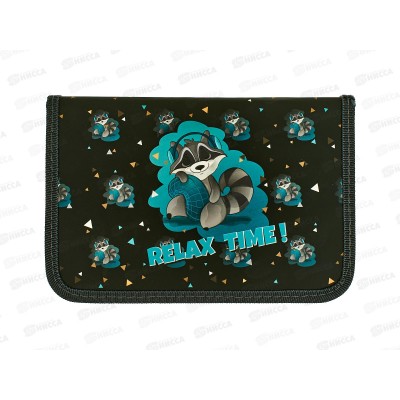 Пенал Lamark Relax Time 1отд., 130*200*30мм на молнии 0055 *24