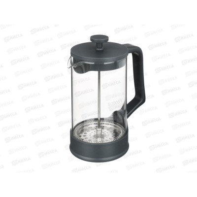 Френч-пресс 1л "Фавьер серый" SATOSHI стекло 850-251 г