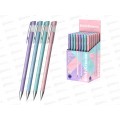 Ручка шар. EK 63111 U-20 Stick Pastel синяя 0,7мм  *50