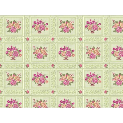 Клеенка на тканевой основе Колорит Арт. 569-19  1,25+-5х25м