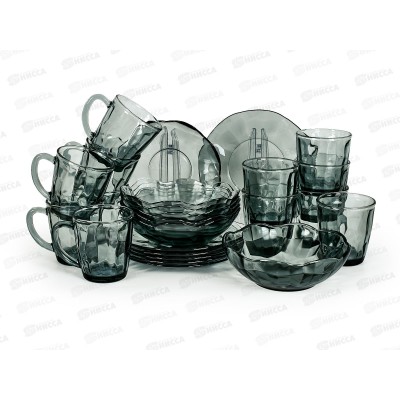 Набор столовый 24+1пр &quotBlack Diamond&quot 50557 *1