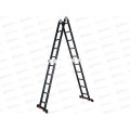 Стремянка алюм.многофункц.4*5 ступ. 15,5кг BLACK LINE STARTUL