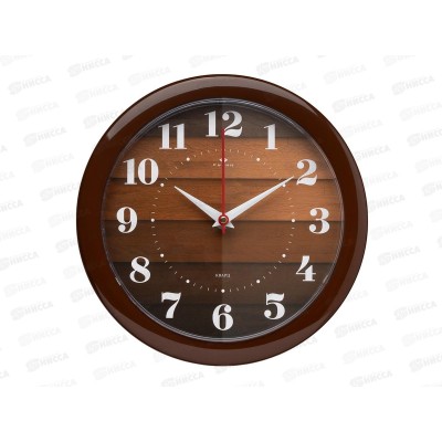 Часы &quot21 Век" 2323-104 (10) Паркет