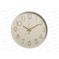 Часы &quot21 Век" 3017-004 круглые d=30 см, Классика,бежево-серый Рубин