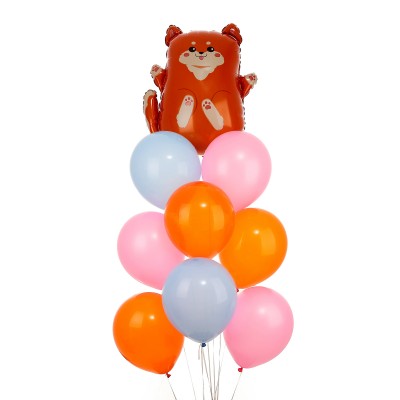 Шар фольга &quotСиба-ину&quot 9шт 10660814