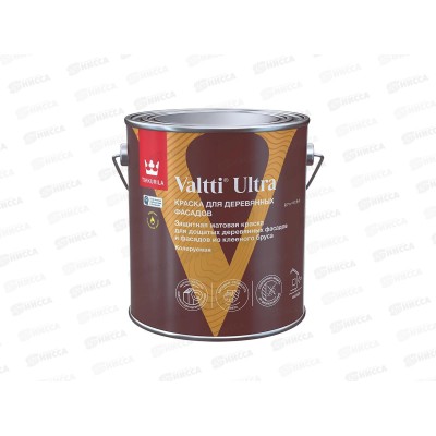 Краска для Деревянных фасадов Valitti Ultra С мат 2,7л *1/6