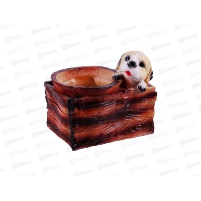 Кашпо &quotСобака в ящике&quot (200*220мм) арт.53