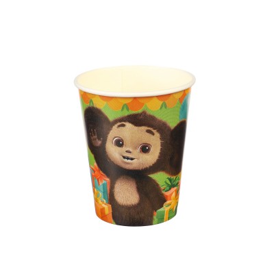 Стакан бумажный &quotЧебурашка&quot 250мл 9852991 *10